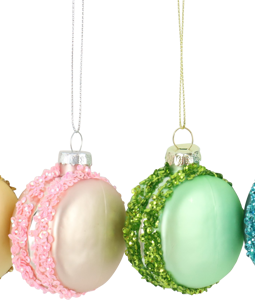 8491 GLASSCHMUCK MACARON S/4